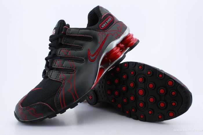 rouge et noir shox nz chaussures (2)